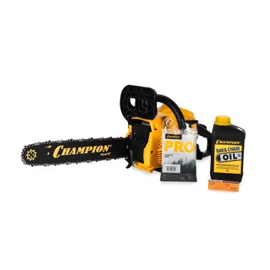 фото Бензопила CHAMPION 241-16"-3/8-1,3-56 (легкий старт) + ПОДАРОК (масло, свеча, цепь, смазка цепи)